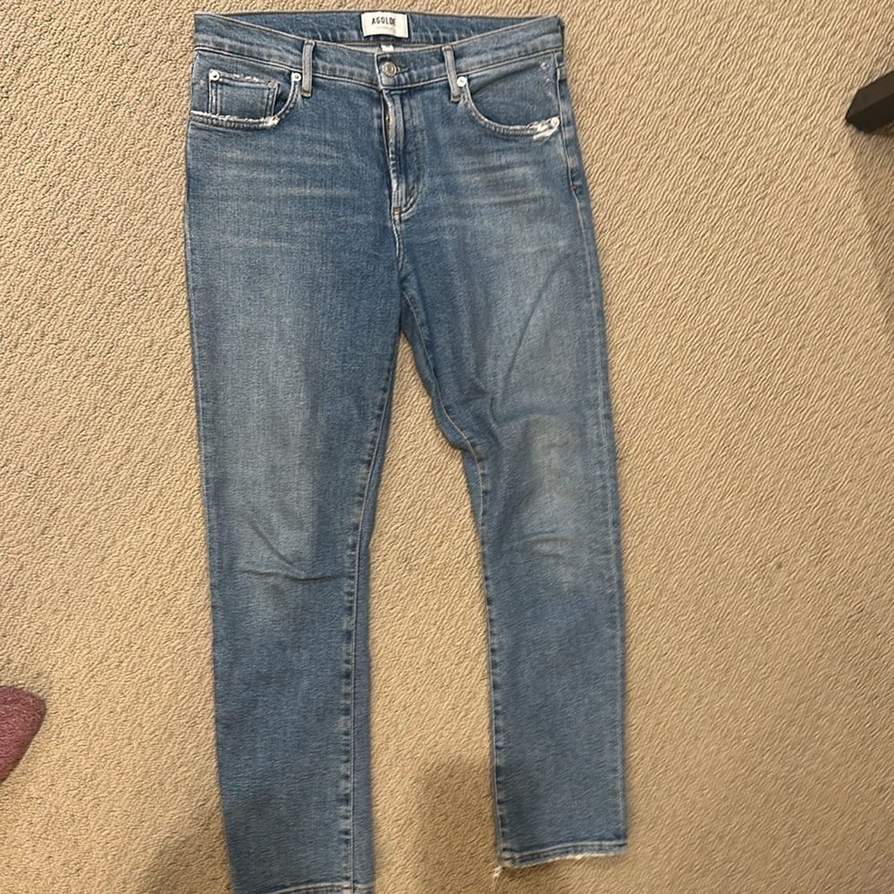 Agolde Toni jeans great condition - Picture 2 of 2